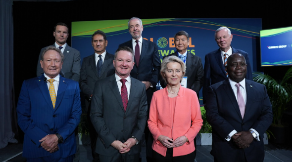 Líderes de gobiernos, empresas y organizaciones reunidos en la Climate Week NY